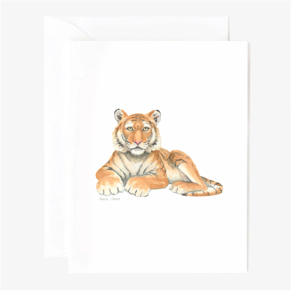 Tiger Greeting Card
